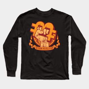 Bitcoin Revolution Long Sleeve T-Shirt